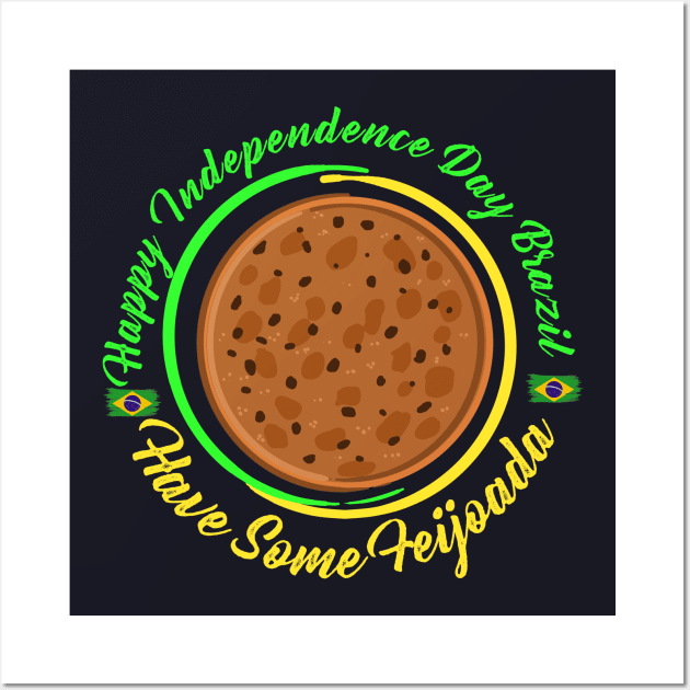 Brazil Independence Day Design 1 Wall Art by CreamPie